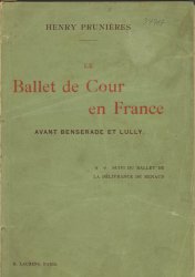 Ballet de Cour en France